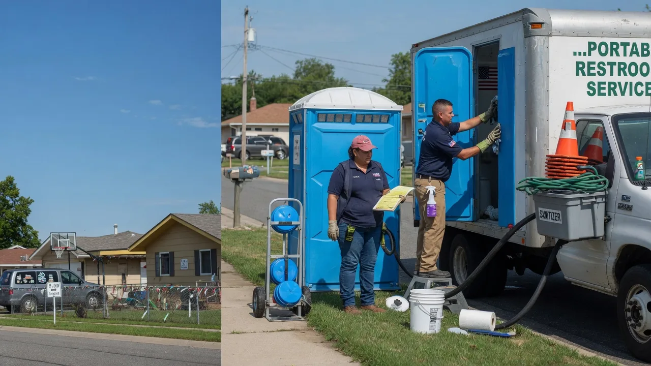 Portable Toilet Rental in Pettibone, ND near me